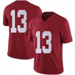 NCAA Youth Alabama Crimson Tide #13 Malachi Moore Stitched College Nike Authentic No Name Crimson Football Jersey NQ17M53FA